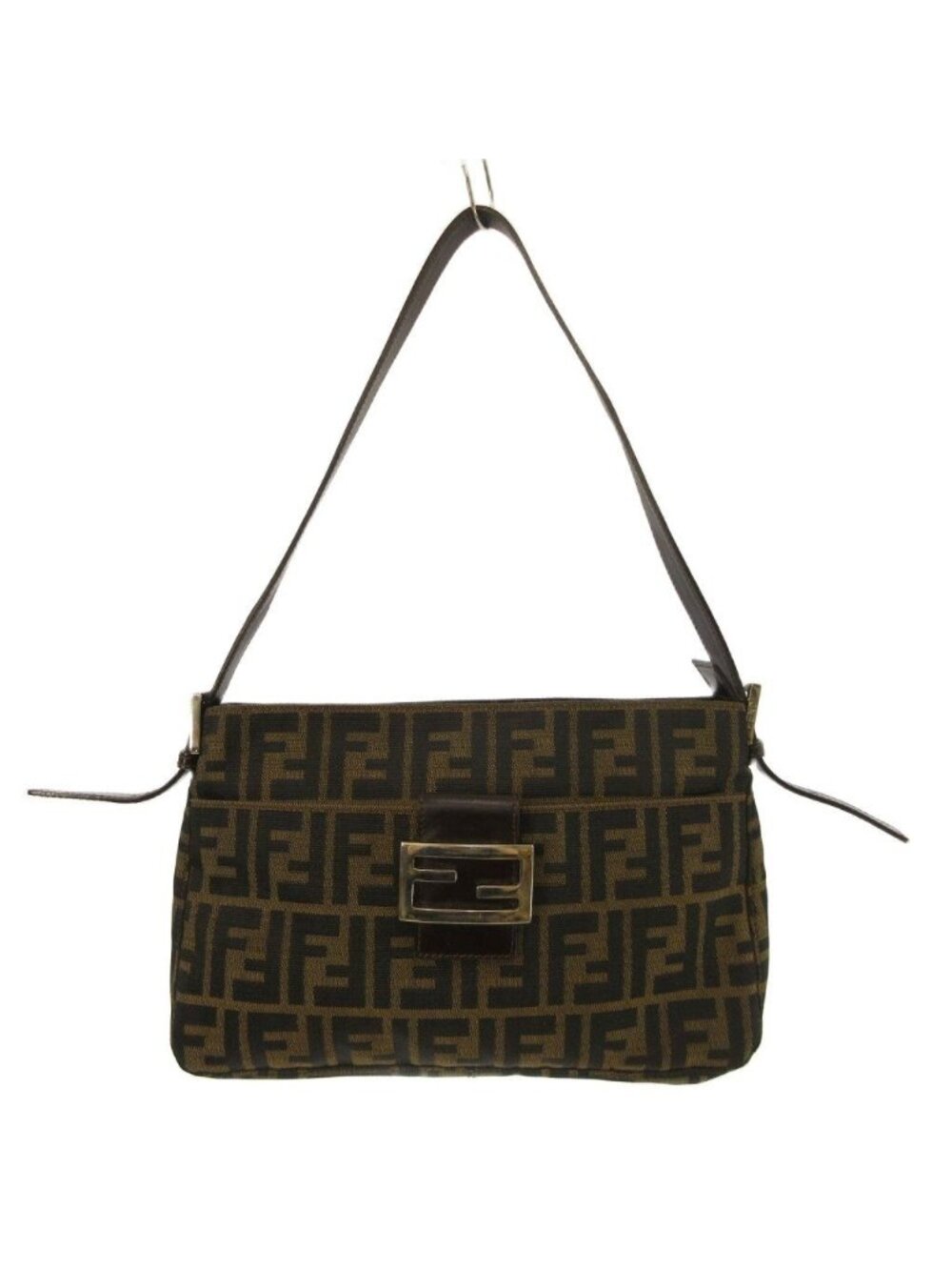 Fendi Mamma Bucket Bag Zucca Pattern Canvas Brown
